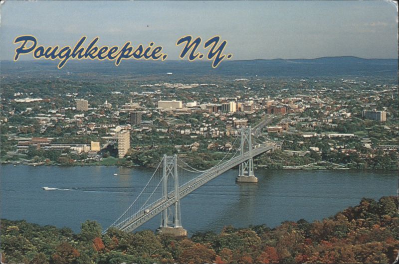 Poughkeepsie, N.Y. and Mid-Hudson Bridge New York Bill Fre