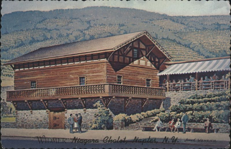 Widmer Niagara Chalet, Naples, N.Y. New York John C. Wenrich