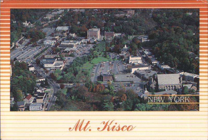 Aerial View of Mt. Kisco, New York Mount Kisco Bill Frei