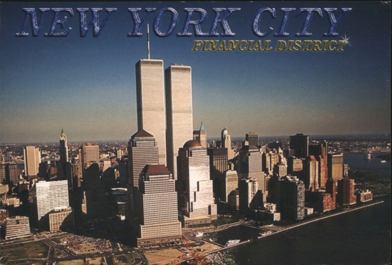 New York City Financial District, Twin Towers Aziz Rahman