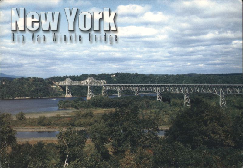 New York Rip Van Winkle Bridge Catskill