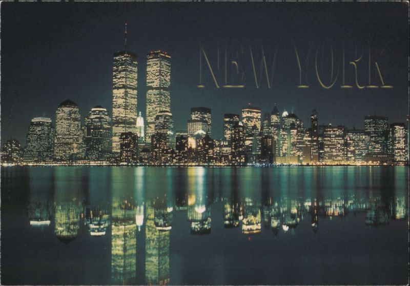 New York City Skyline at Night, World Trade Center