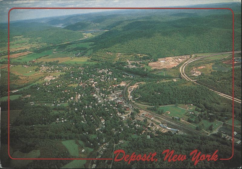 Aerial View, Deposit, New York Dwayne A. Lobdell