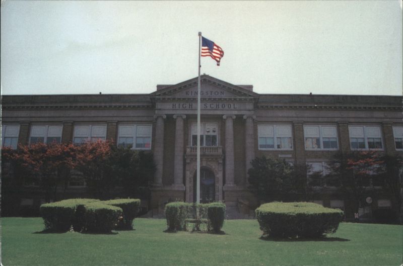 Kingston High School, Main Building New York John E. Reinhardt, Sr.
