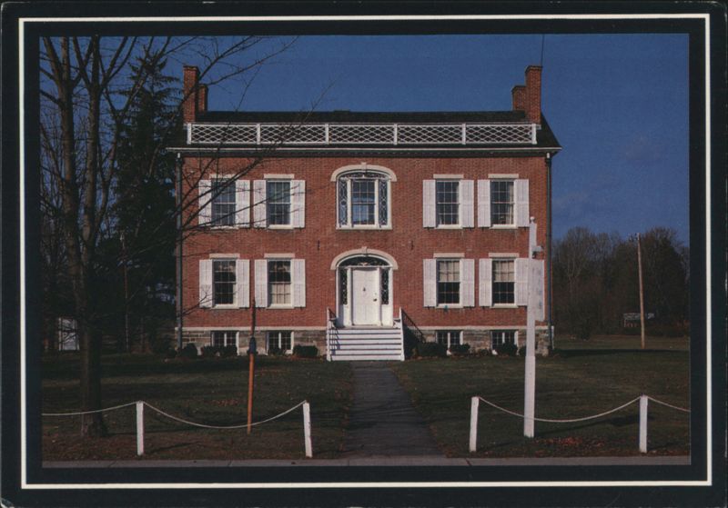 James Vanderpoel House The House of History, Route 9 Kinderhook New York