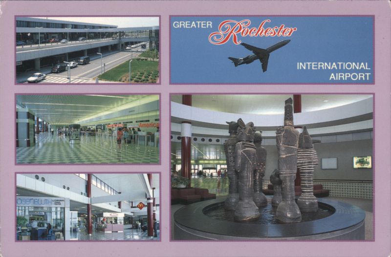 Greater Rochester International Airport Scenes New York