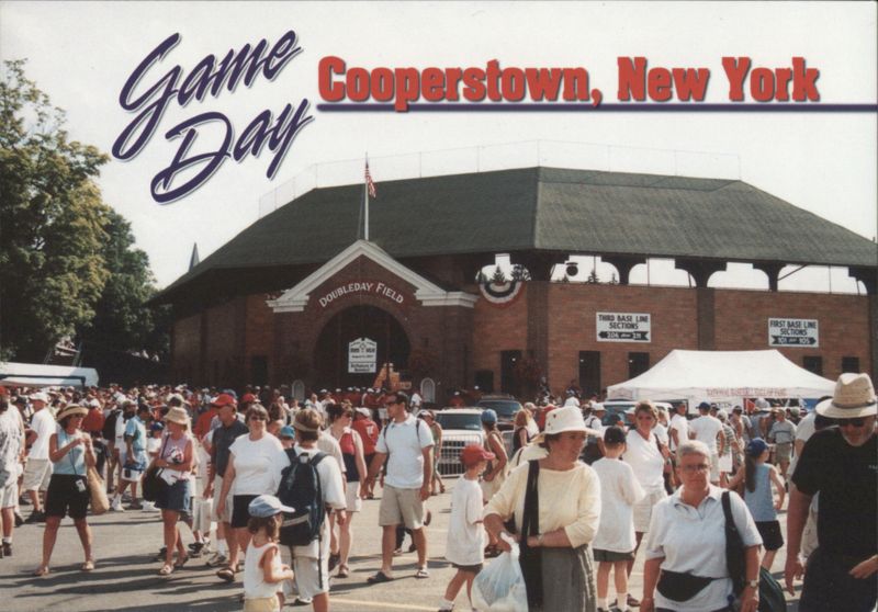 Game Day at Doubleday Field, Cooperstown, New York
