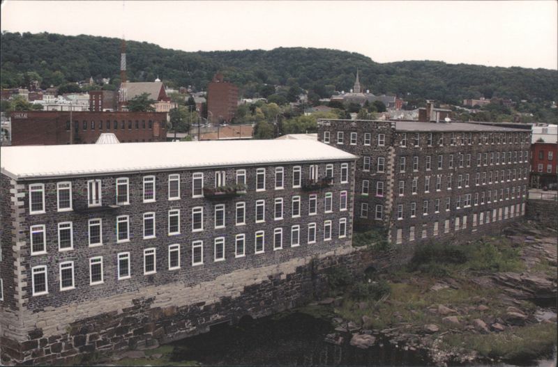 Mills on the Mohawk River, Little Falls New York David A. Taylor