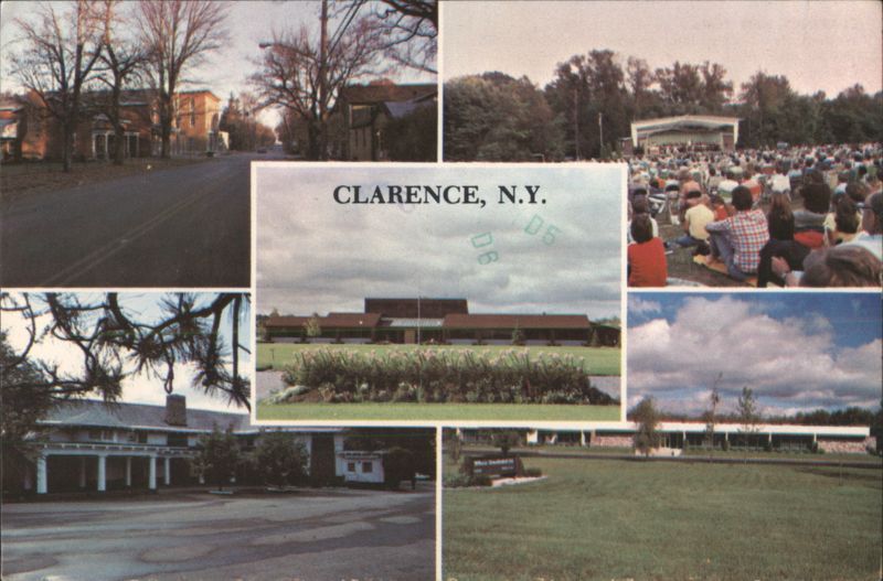 Clarence, N.Y. - Town Hall, Main Street, Town Park New York