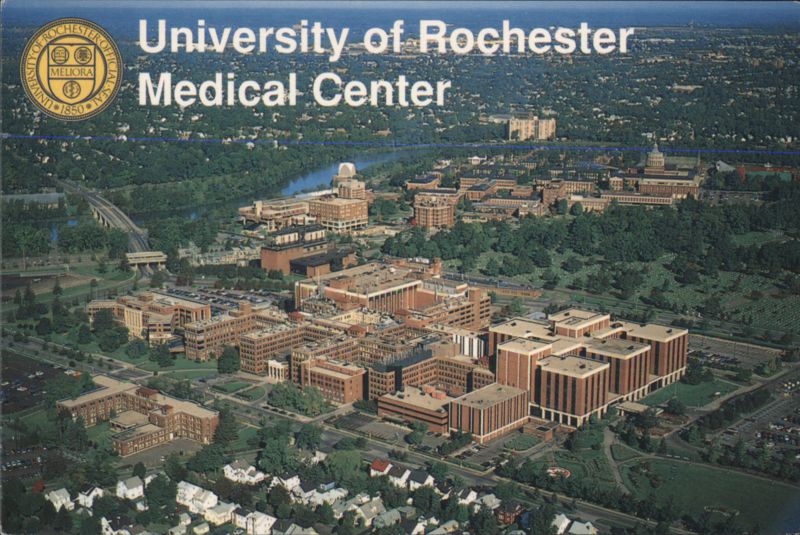 University of Rochester Medical Center, Aerial View New York