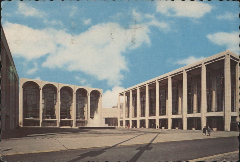 Metropolitan Opera House & Philharmonic Hall, Lincoln Center New York