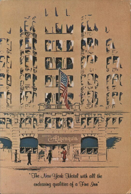 Hotel Algonquin, New York - A Fine Inn