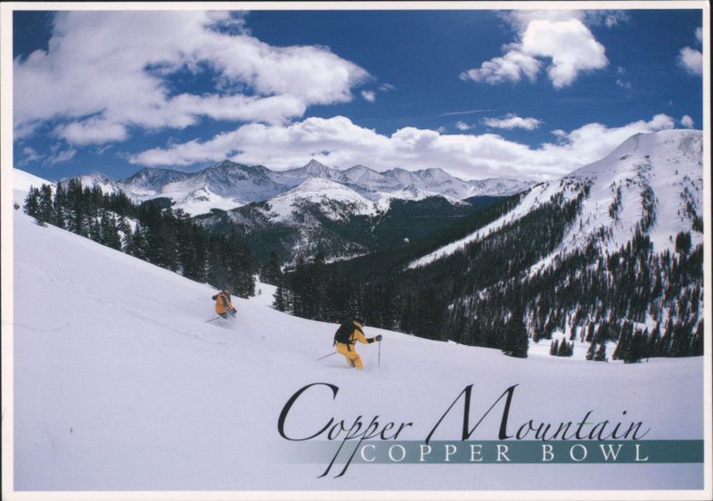 Skiers at Copper Mountain, Copper Bowl Colorado Marc Muench