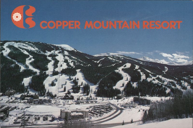 Copper Mountain Resort, Snow-Covered Slopes Colorado