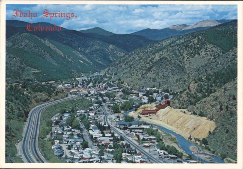 Idaho Springs, Colorado, elev. 7,540 ft. Ron Ruhoff