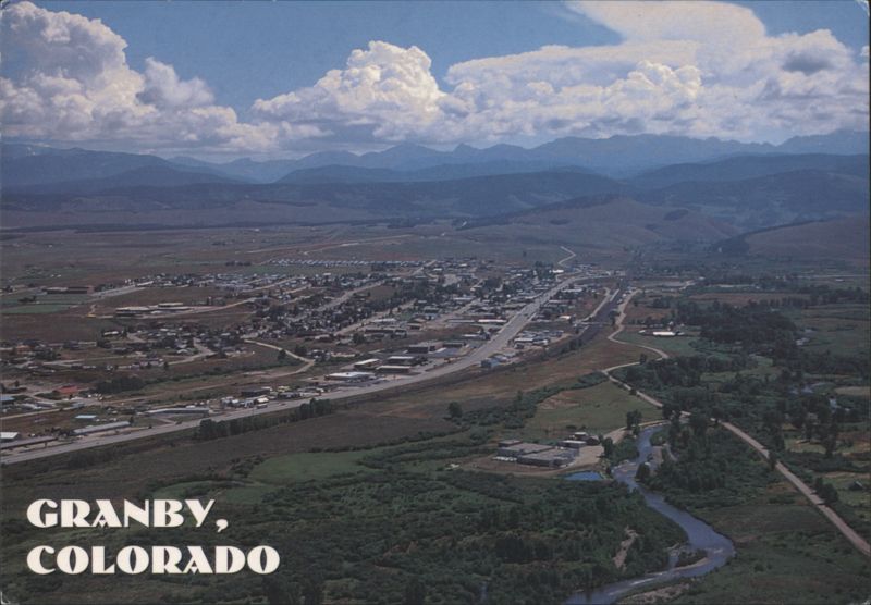Aerial View of Granby, Colorado Thorney Lieberman