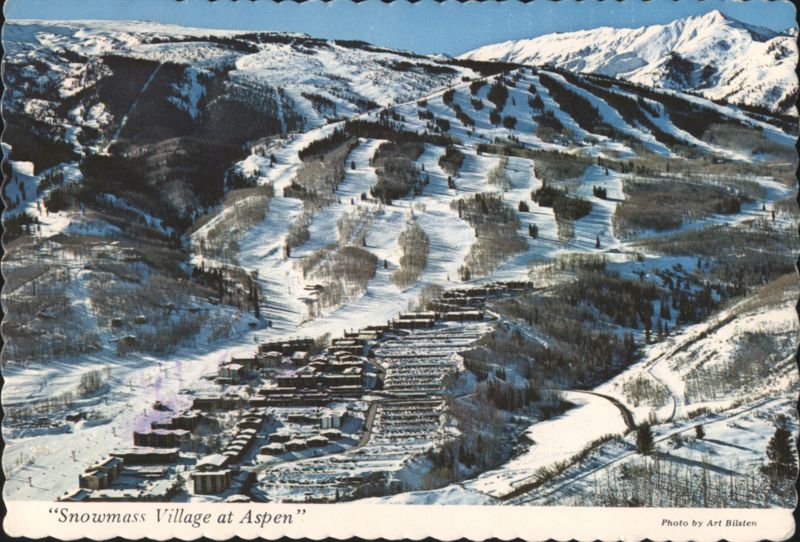Snowmass Village at Aspen Colorado Art Bilsten