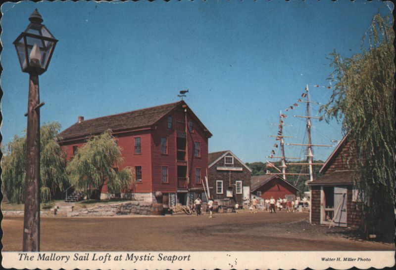 The Mallory Sail Loft at Mystic Seaport Connecticut
