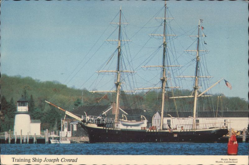 Training Ship Joseph Conrad at Mystic Seaport Connecticut
