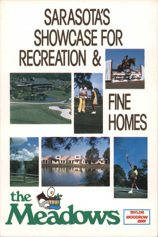 The Meadows: Sarasota's Showcase for Recreation & Fine Homes Florida