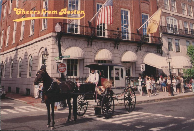 Cheers from Boston, Horse Drawn Carriage Massachusetts