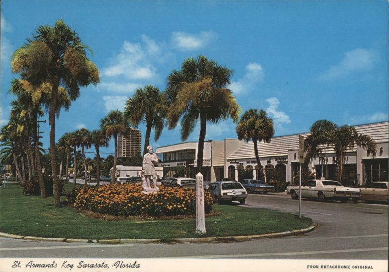 St. Armands Key Shopping Area, Sarasota, Florida