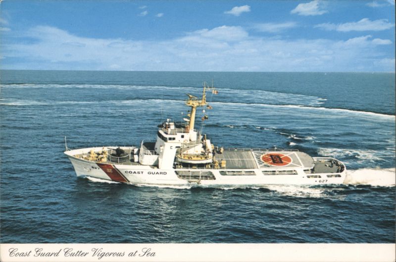 Coast Guard Cutter Vigorous at Sea