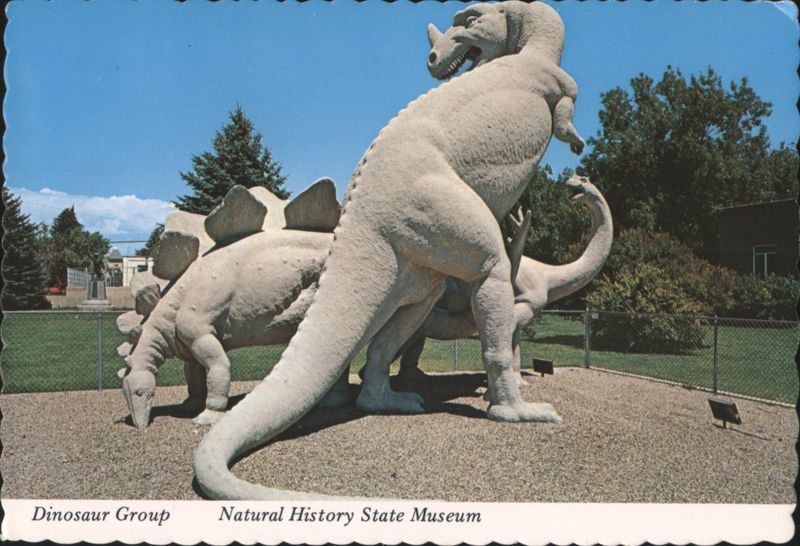 Dinosaur Group, Natural History State Museum Vernal Utah