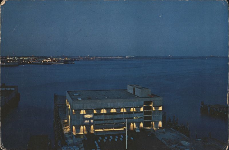 New England Aquarium by Night, Boston Massachusetts