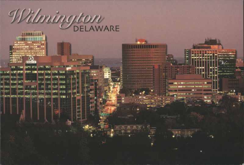 Wilmington, Delaware Skyline at Dusk Kevin Fleming
