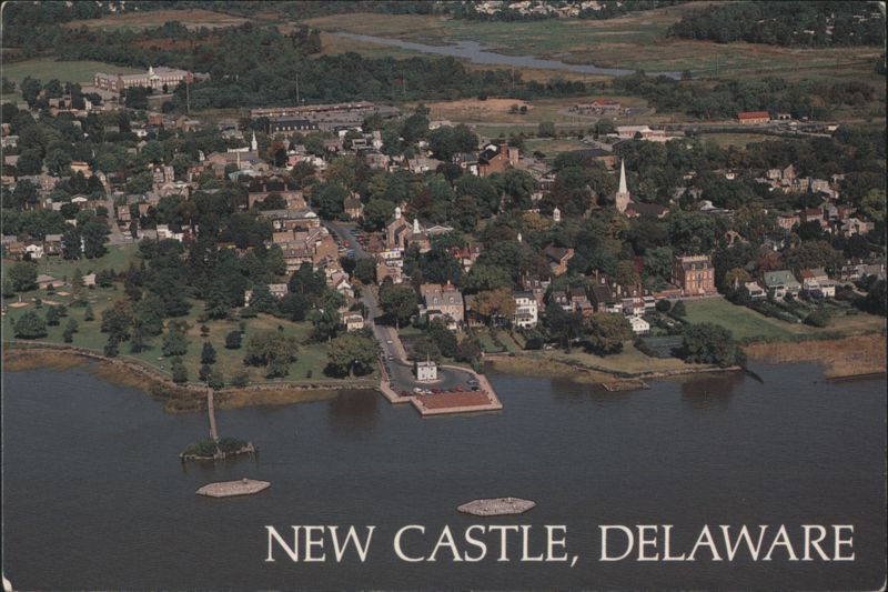 Aerial View of New Castle, Delaware APS
