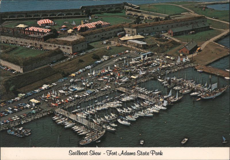 Sailboat Show - Fort Adams State Park Newport Rhode Island