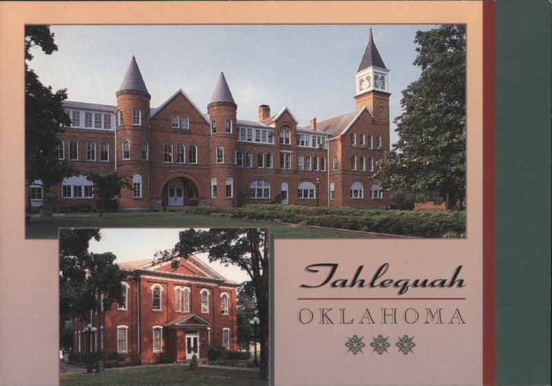 Seminary Hall & Cherokee Capitol Building, Tahlequah, OK Oklahoma