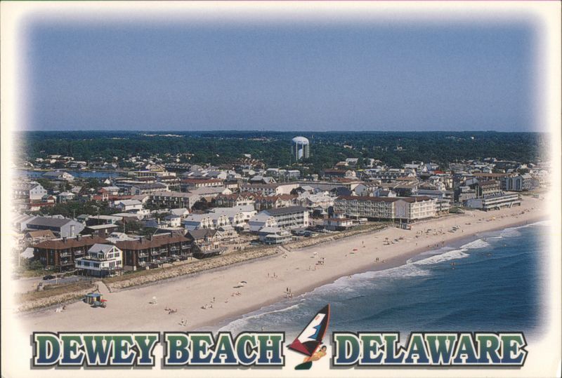 Aerial View of Dewey Beach, Delaware Kevin N. Moore