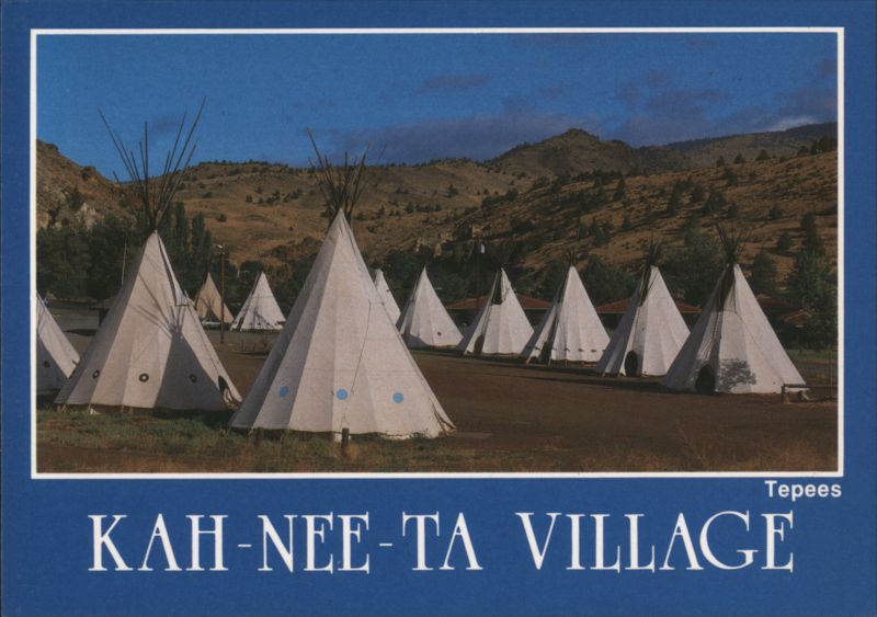 Kah-Nee-Ta Village Tepees Warm Springs Oregon Mel Anderson