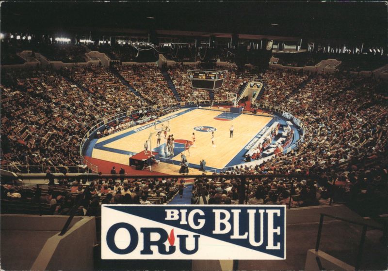BIG BLUE ORU - Mabee Center Basketball Game Tulsa Oklahoma