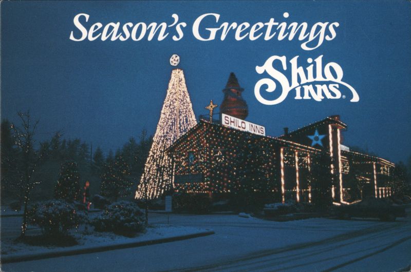 Season's Greetings Shilo Inns, Christmas Lights Display Portland Oregon