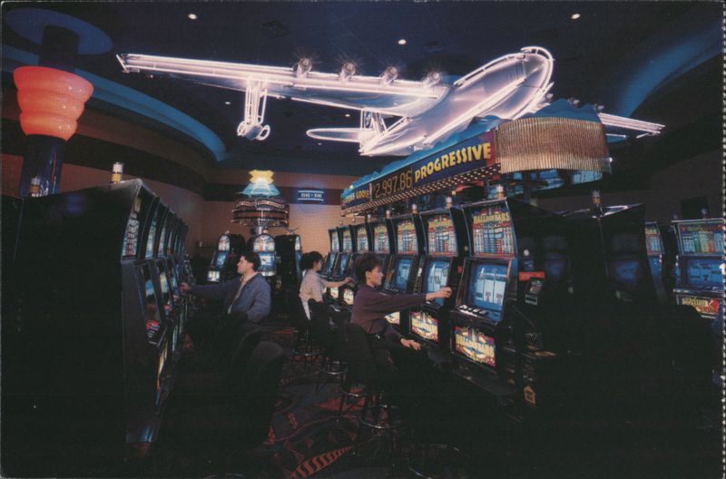 Spirit Mountain Casino, Spruce Goose Neon Replica Grand Ronde Oregon