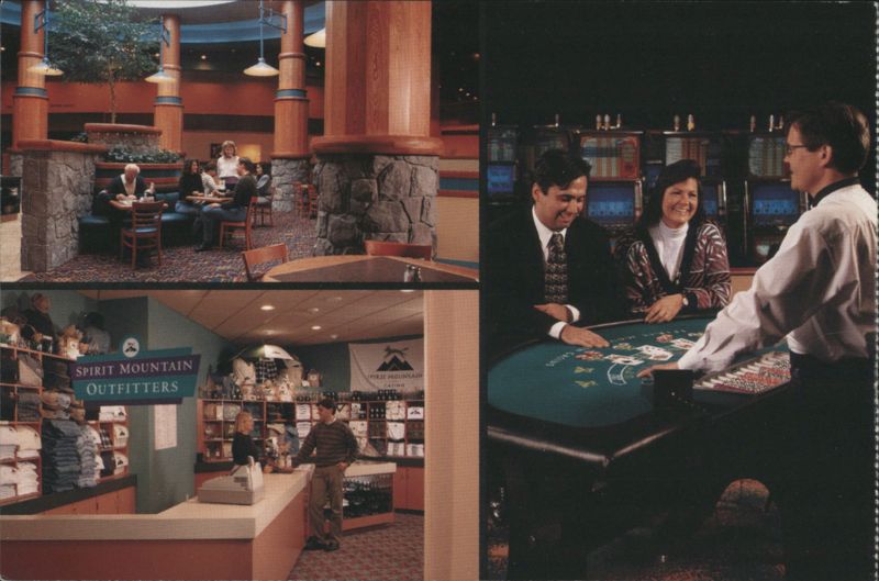 Spirit Mountain Casino: Coyote's Buffet, Blackjack, Outfitters Grand Ronde Oregon