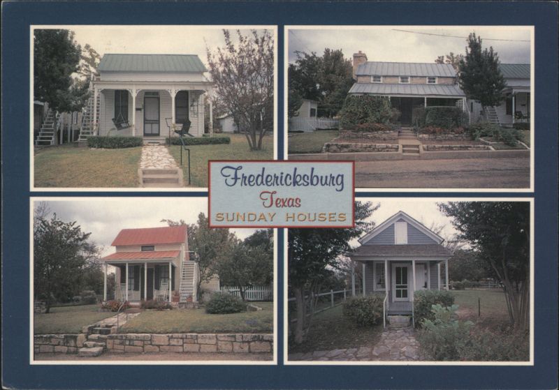 Fredericksburg, Texas Sunday Houses Richard Stockton