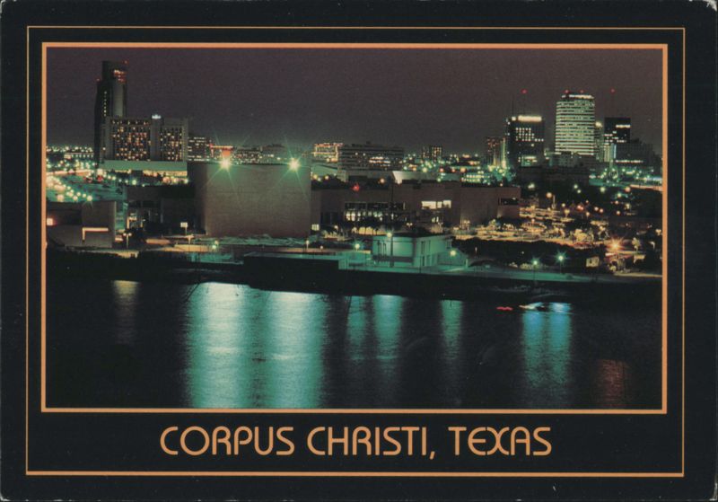 Corpus Christi, Texas at Night Richard Stockton