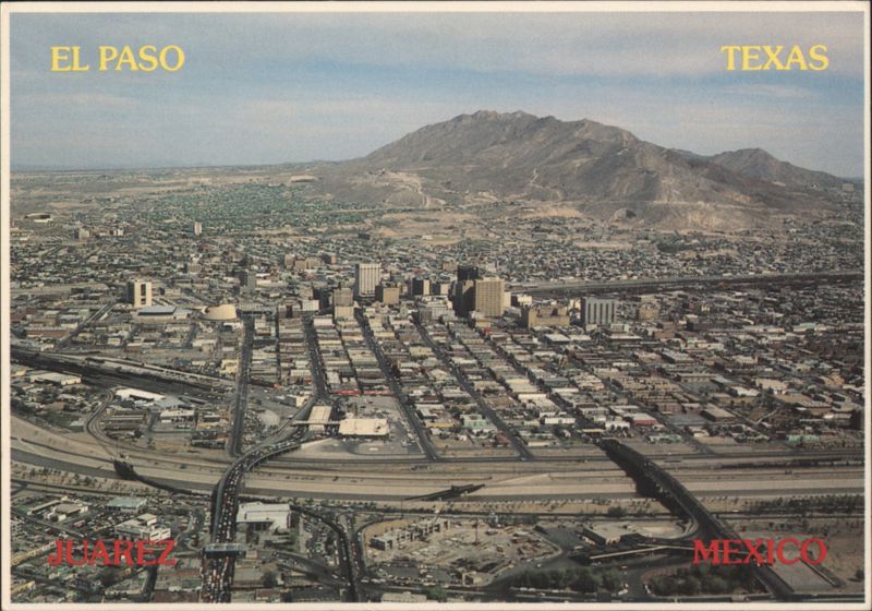 El Paso, TX & Juarez, Mexico, International Bridges Texas