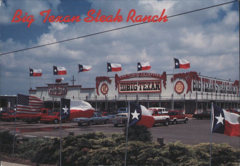 Big Texan Steak Ranch Amarillo Texas Bob Petley