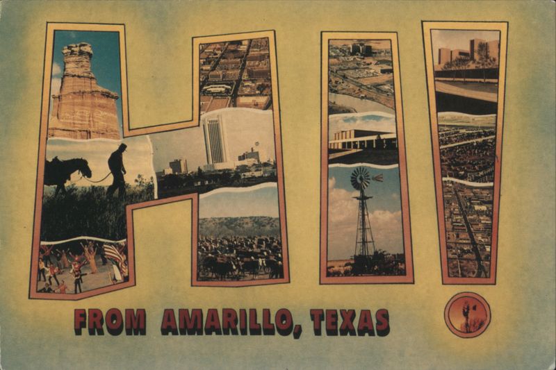 Hi From Amarillo, Texas - Montage of Local Scenes Ed York