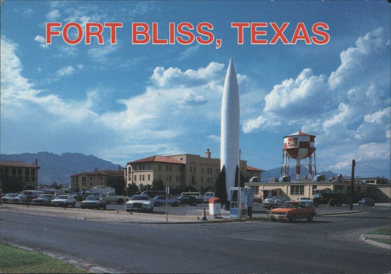 Fort Bliss, Texas with V2 Rocket Mac Chew