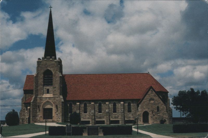 Bethel Evangelical Lutheran Church, Gothic Structure Avoca Texas