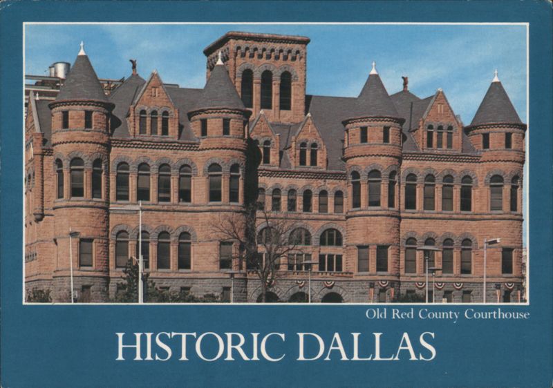 Old Red County Courthouse, Historic Dallas Texas