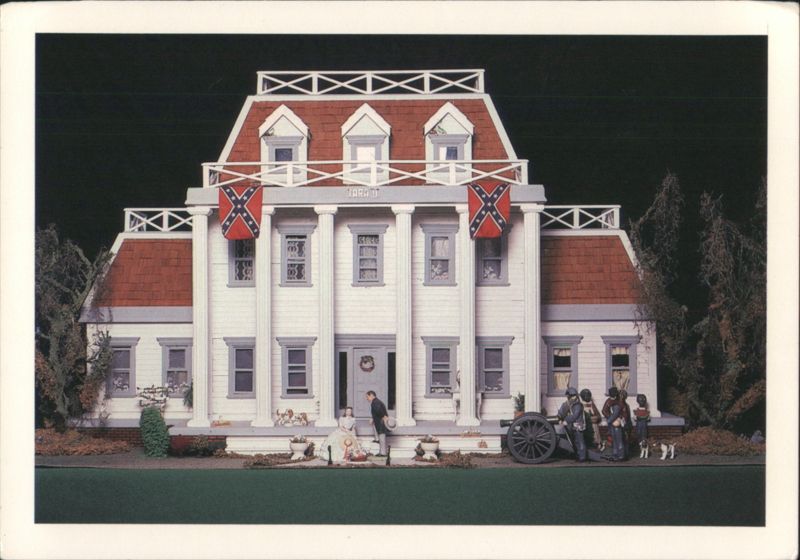 Tara II, Ante-bellum Southern Mansion Model, Hill College Hillsboro Texas