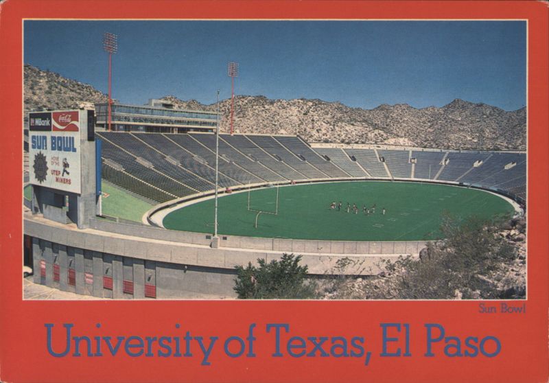 Sun Bowl, University of Texas, El Paso Ron Behrmann