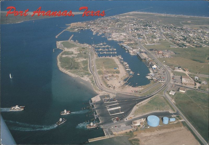 Aerial view of Port Aransas, Texas Frank B. Whaley